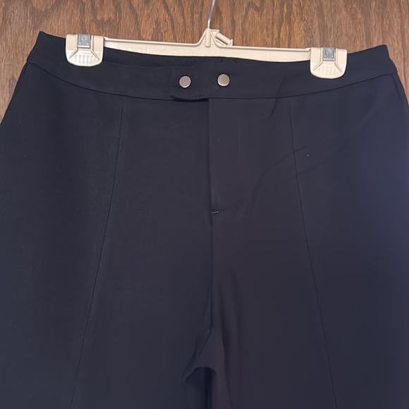 NWOT ESSENTIALS SIONI LADIES SIZE 12 black tapered dress pants - Picture 2 of 10